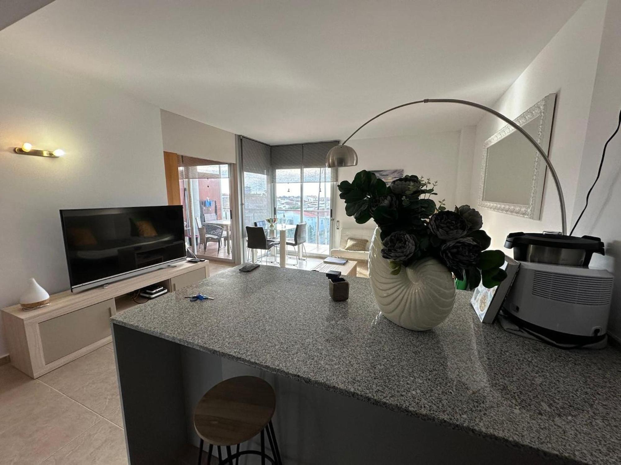 Apartamento En Roses Con Vistas Al Canal Y Piscina Екстериор снимка