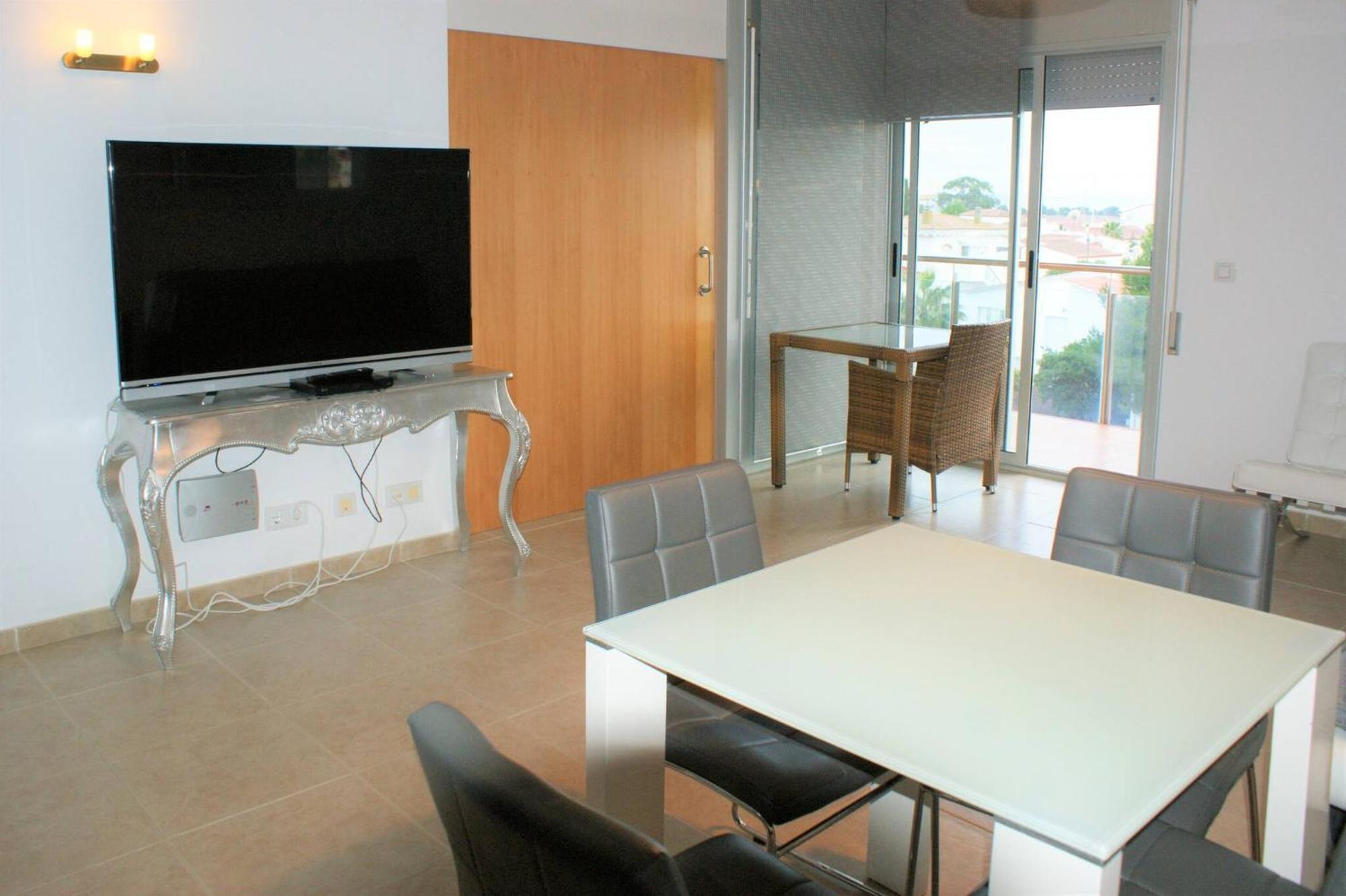 Apartamento En Roses Con Vistas Al Canal Y Piscina Екстериор снимка
